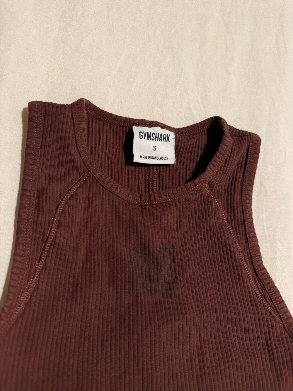 Gymshark Ribbed Crop Tank - Picture 3 of 5